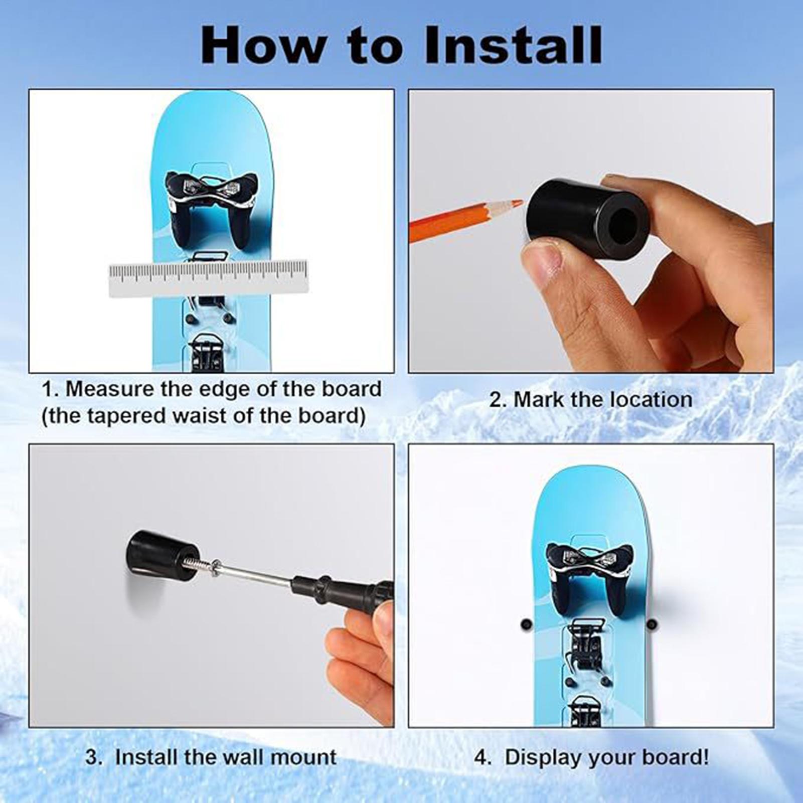 Sports Equipment Store - Ski Wand Halterung Vertikale Snowboard Getriebe
