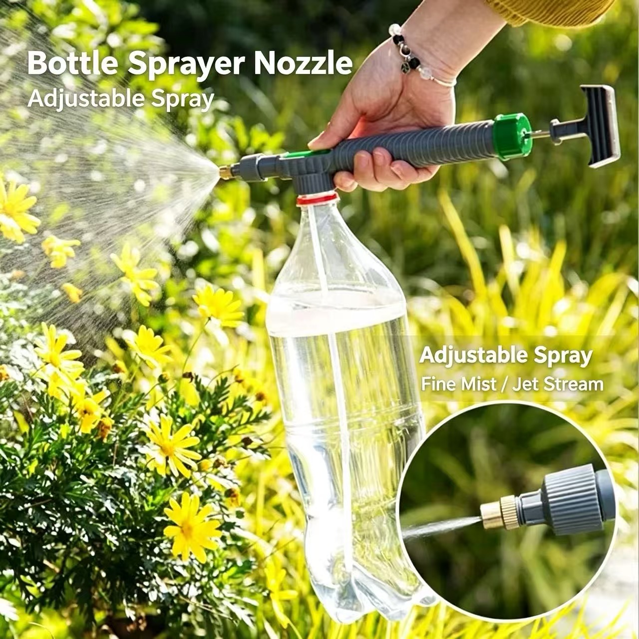 Sports Equipment Disinfectant Spray - Universeller Sprühkopf für Colaflaschen, multifunktionales Sprührohr-Zubehör
