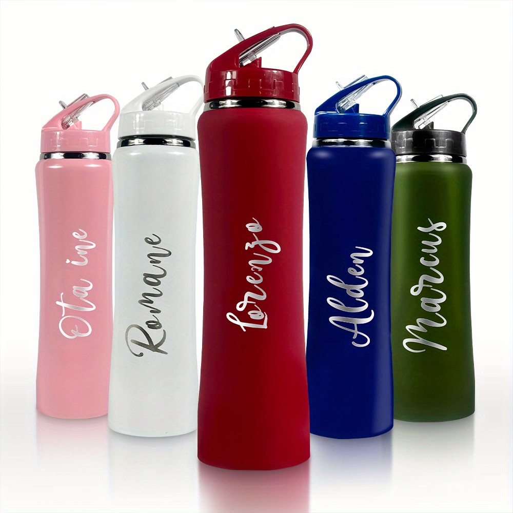Name Sports Equipment - Personalisierte Trinkflasche mit Namen, individuell gravierte