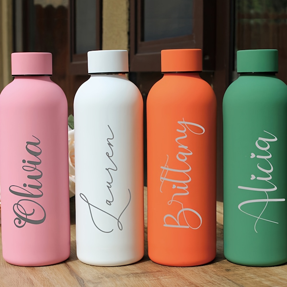 Name Sports Equipment - Personalisierte Thermoskanne Große Vakuumflasche 304 Edelstahl