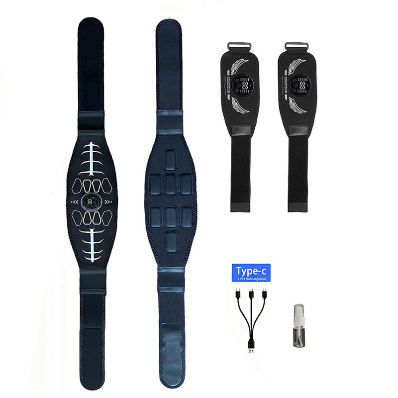 Sports Equipment Club - Bauchmuskel-Toning-Gürtel, Intelligenter Muskeltrainer, Fitnessgürtel für Körper,