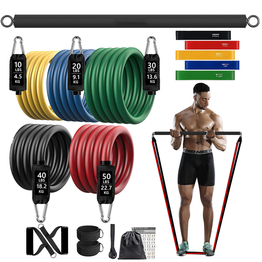 Sports Equipment Club - 150lb Fitness Booty Widerstand Gummiband Workout