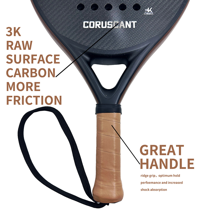 Vielseitiges Carbonfaser-Mater – Padel Racket Carbon Bewertung und Preis