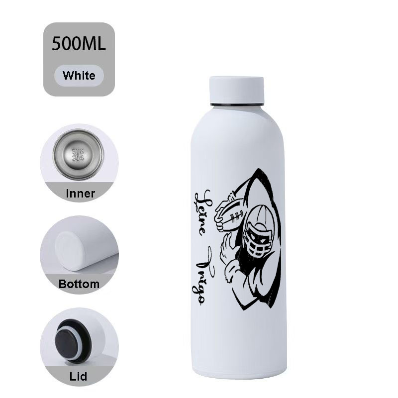 750 ml Thermoskanne mit indivi – Name Sports Equipment Bewertung und Preis